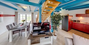 Interior - 5 star apartment under thatch in a quiet location with a unique view (Pellworm)