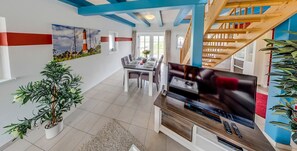 Interior - 5 star apartment under thatch in a quiet location with a unique view (Pellworm)