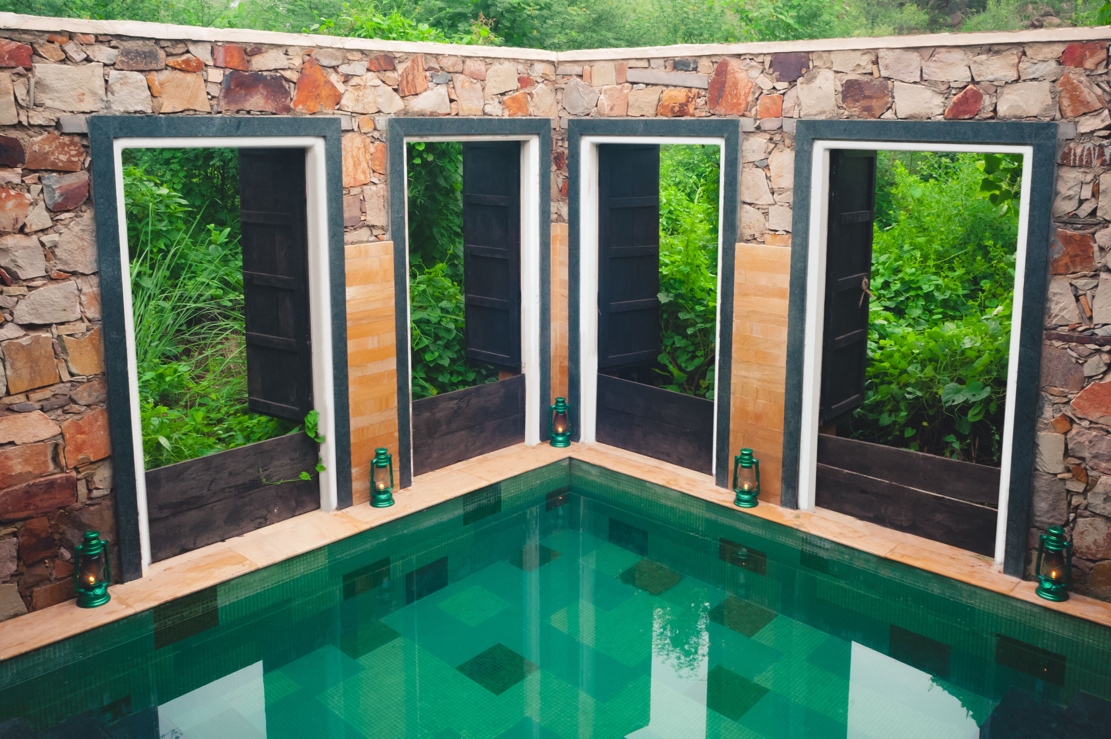 Suite studio familiale, 2 chambres | Piscine privée