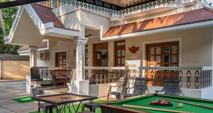 10BHK Private Family Friendly Self Catered Villa - 2 min walk to Calangute beach