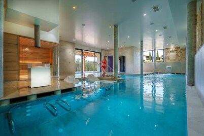 Villa Castelnau - Air conditioning & Swim Spa in a charming Domain - XV