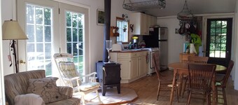 Just a fishing cabin in the woods...