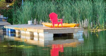 Just a fishing cabin in the woods...