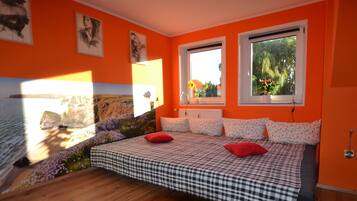 5 sovrum, strykjÀrn/strykbrÀda, gratis wi-fi och sÀngklÀder