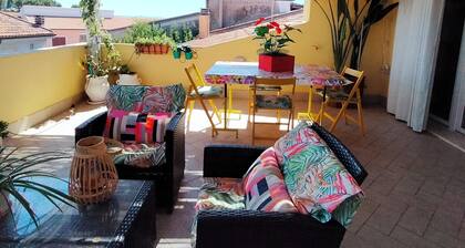 PENTHOUSE OF THE BRIGHT SUN WITH BEAUTIFUL TERRACE IN THE COUNTRY OF PLOAGHE