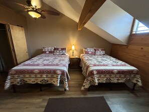2 bedrooms, iron/ironing board, free WiFi, bed sheets