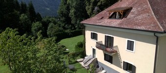 Apartment with own Garden (+ lake access at Weissensee)