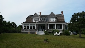 Front of House Facing Katama Bay and Ocean