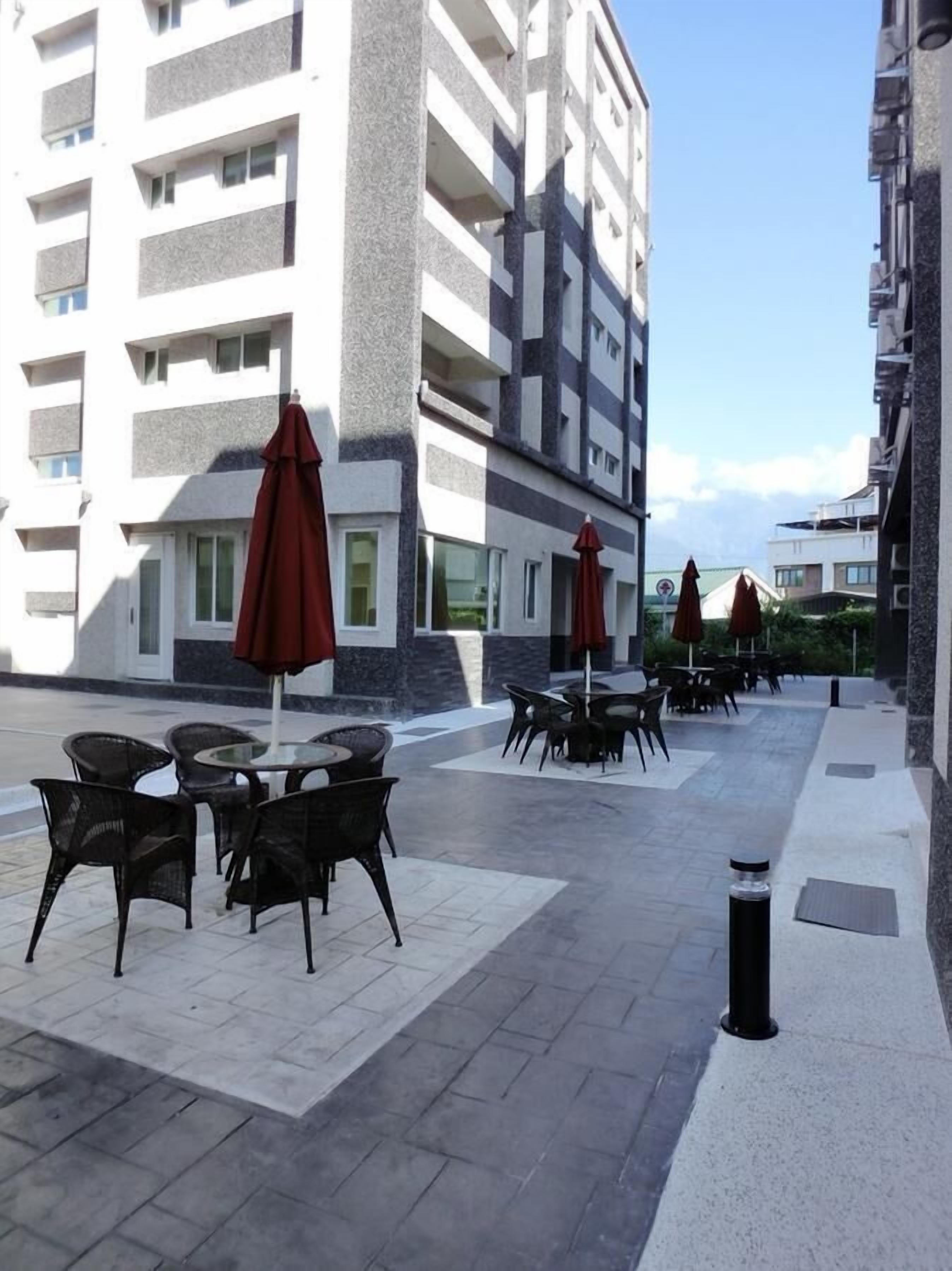 Khuôn viên nơi lưu trú