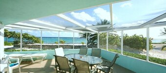 Ocean Front Condo Cayman Kai by Rum Point- SeaRendipity beachfront & snorkeling!