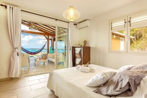 3 bedrooms, iron/ironing board, free WiFi, bed sheets - Lidoam (Le Vauclin)