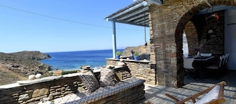 Tinos traditionelle kykladische Residenz Villa 60 Meter vom Meer entfernt