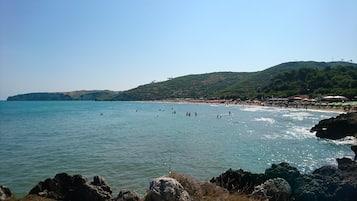 In Strandnähe, Liegestühle