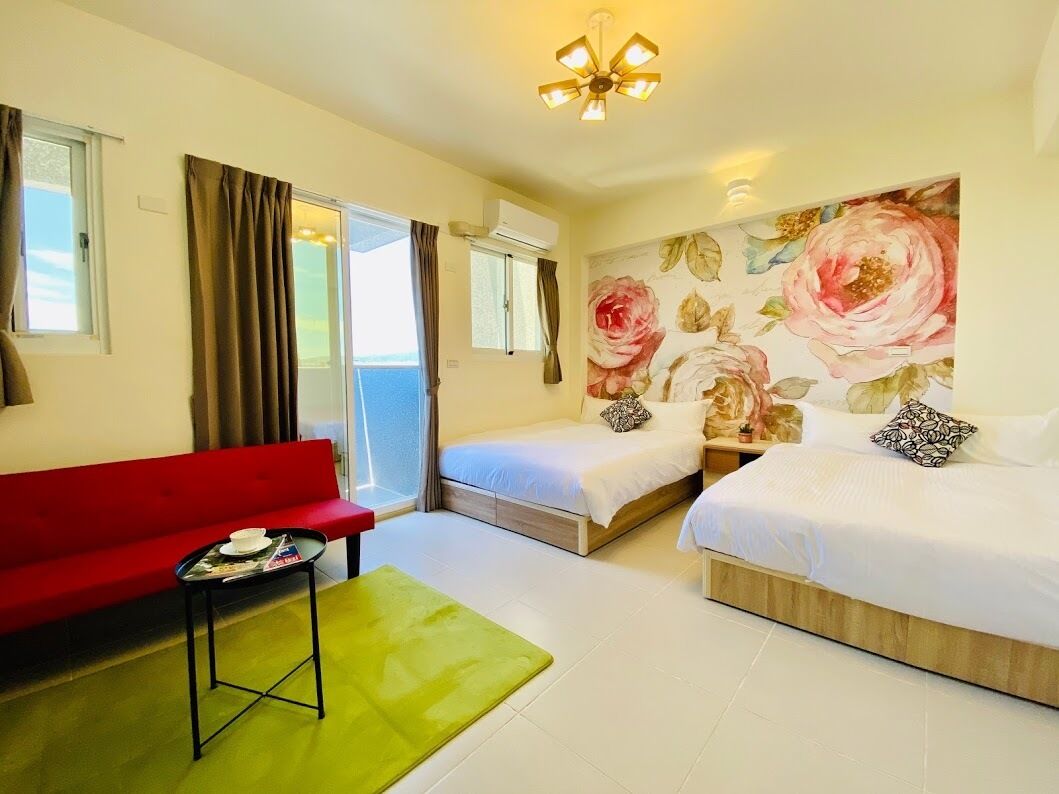 四人房 | 免費無線上網、床單