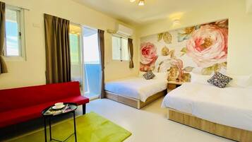 Quadruple Room | Free WiFi, bed sheets