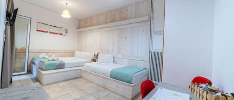 1 soveværelse, strygejern/strygebræt, gratis Wi-Fi, sengetøj