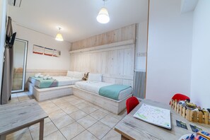 1 Schlafzimmer, Bügeleisen/Bügelbrett, kostenloses WLAN, Bettwäsche