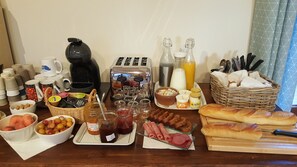 Inbegriffenes Frühstück