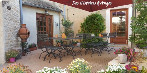 B & B Des Histoires d'Anges / Pomme de Touline Room