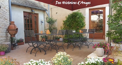 B & B Des Histoires d'Anges / Pomme de Touline Room