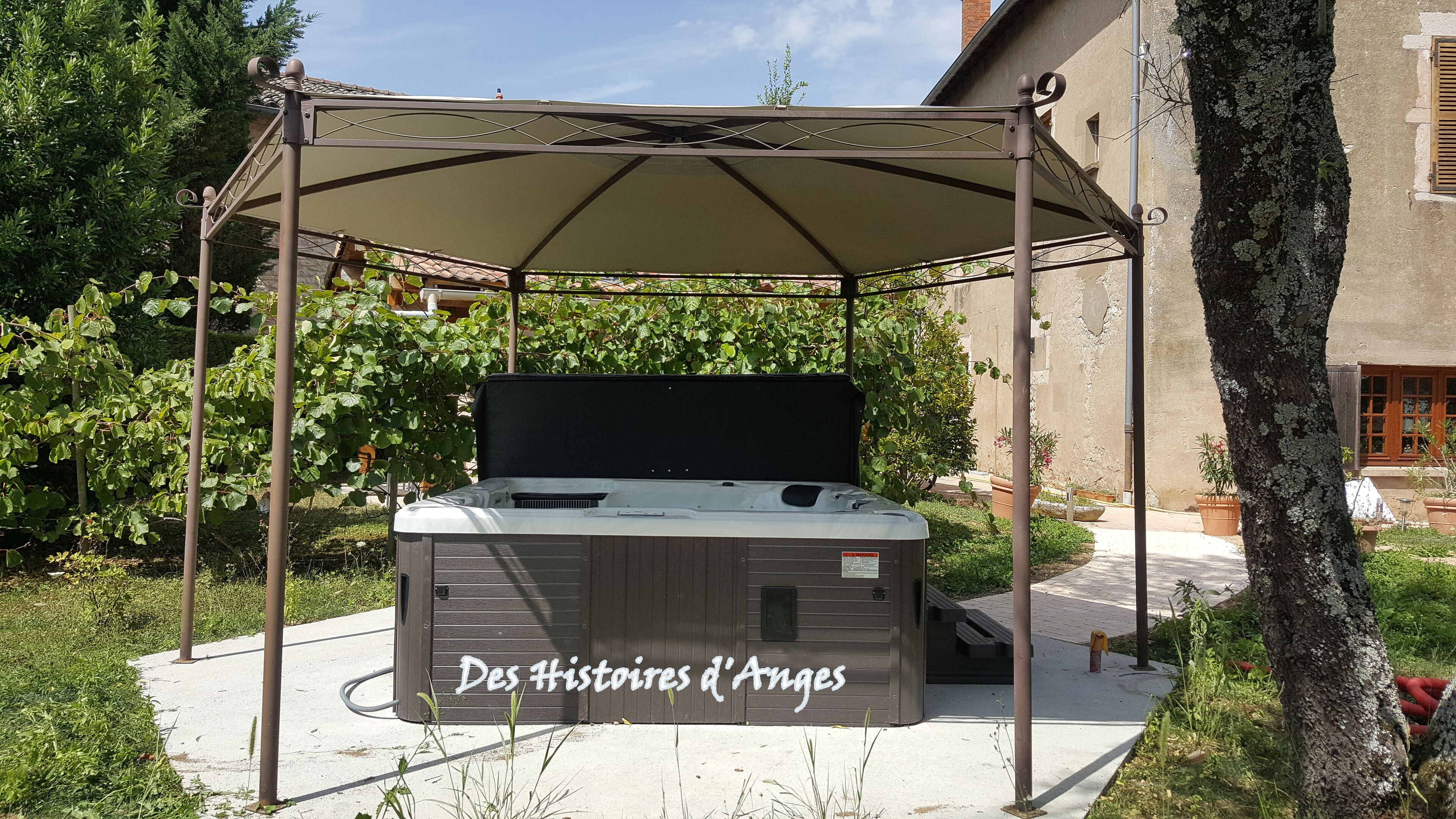 Outdoor spabad
