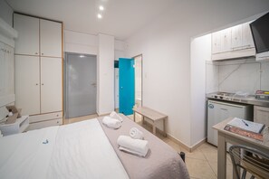 1 makuuhuone, silitysrauta/-lauta, ilmainen Wi-Fi, vuodevaatteet