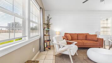 Smart TV, DVD player, books