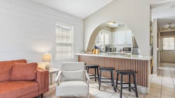 Smart TV, DVD player, books