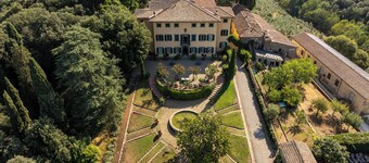 Exclusieve villa 18e eeuw, met zwembad. Fijn wijnmakerij in Chianti centrum van Toscane