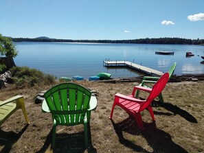 Property grounds - Lakefront Cottage - on the Beach -32 miles from Bar Harbor & Acadia Nationa Park (Franklin)