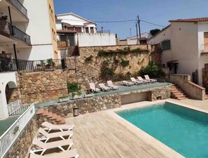 Pool - APARTMENT WITH POOL/LARGE TERRACE AND SEA VIEWS (TOSSA DE MAR)