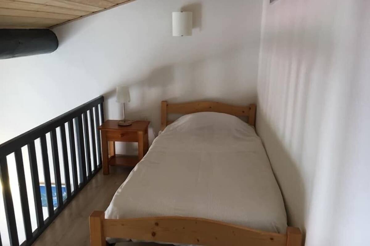Appartement (P8) | Rideaux occultants, fer et planche à repasser, Wi-Fi gratuit