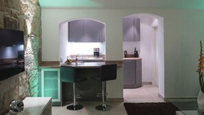 Appartement Exclusif (FeWo 2-queen bed&double air mattress) | Coin séjour