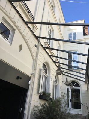 Detalhe da fachada