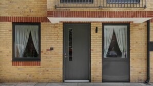 Voorkant van accommodatie