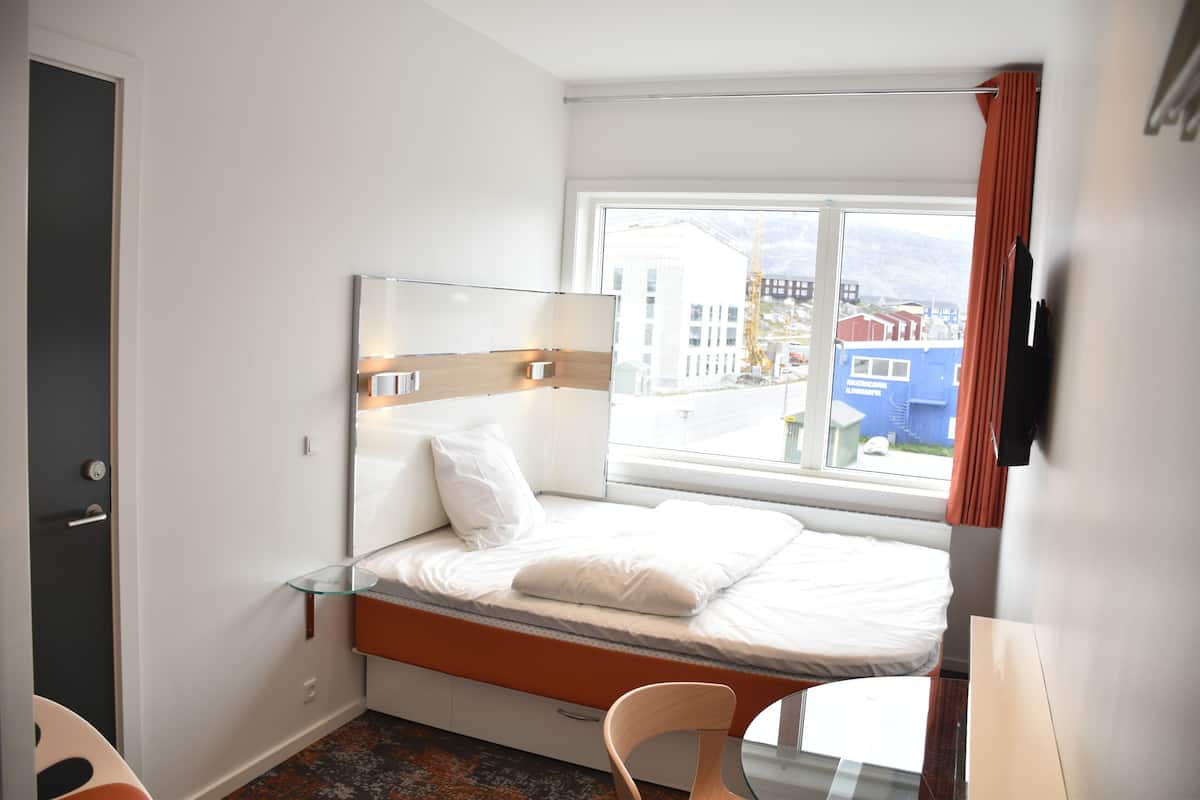 standard double room, courtyard view (express) | 1 bedroom, premium bedding, pillow-top beds, desk