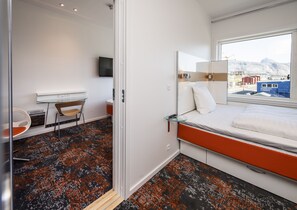 Family Quadruple Room, Connecting Rooms (Express) | Premium bedding, pillowtop beds, desk, blackout drapes - HHE Express Hotel (Nuuk)