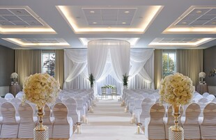 Indoor wedding