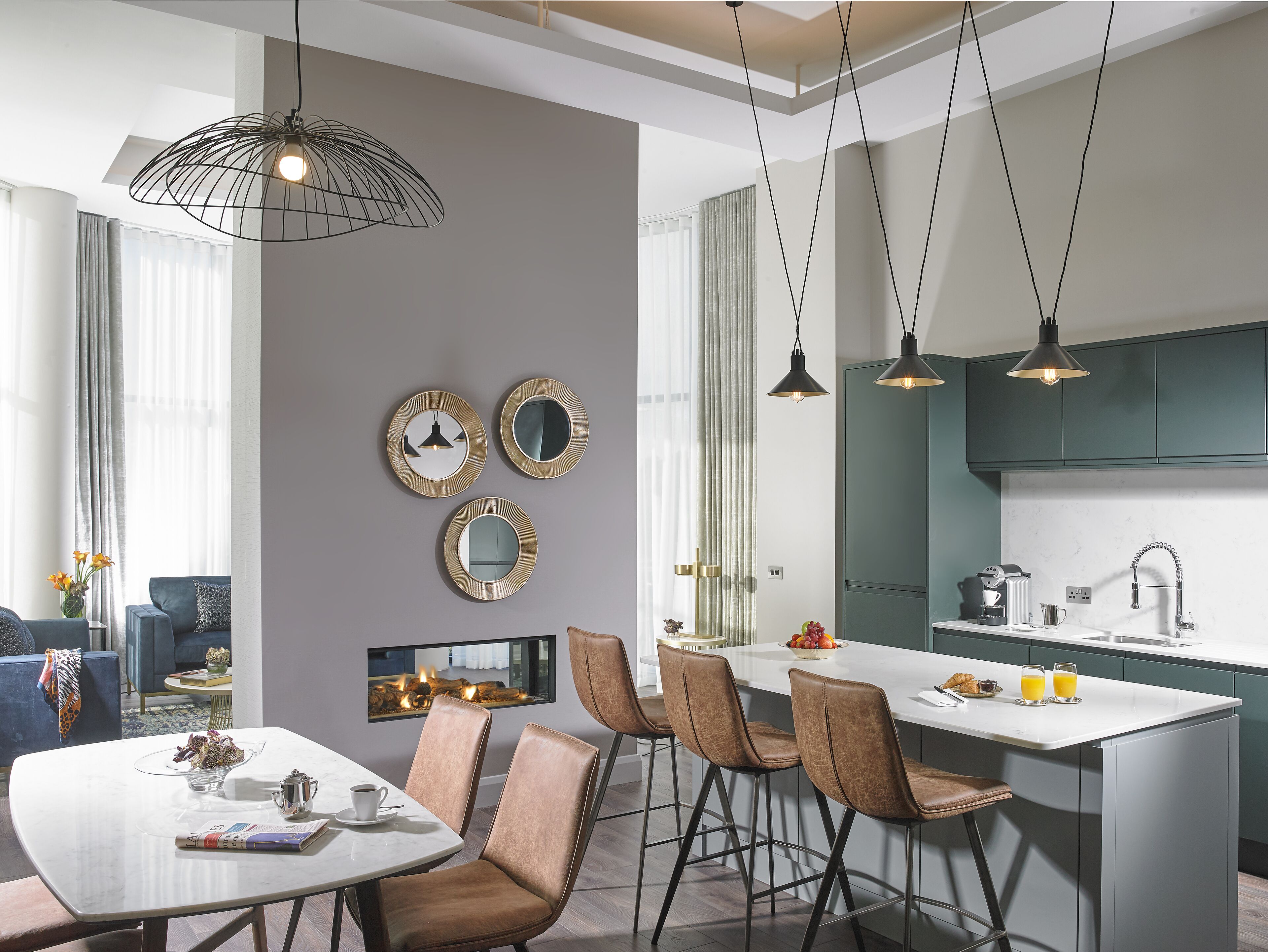 presidential penthouse, 1 king bed | private kitchen