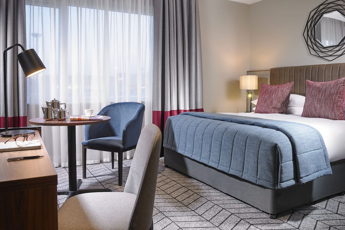 Memory foam beds, in-room safe, desk, laptop workspace