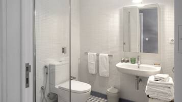 Shower, hair dryer