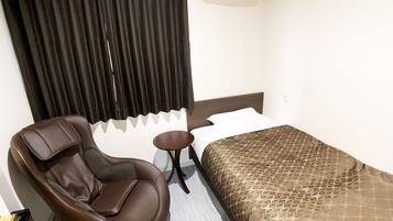 Kamar Single Ekonomi, hanya laki-laki | Meja kerja, Wi-Fi gratis, dan seprai linen