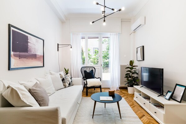 Smart TV, Netflix, books, streaming services