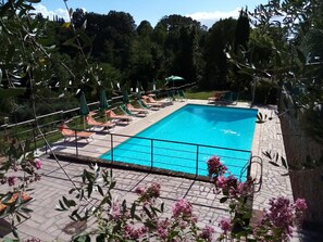 Alberca al aire libre 