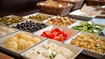 Dagelijks ontbijtbuffet (PLN 40 per persoon)