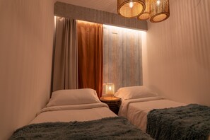 2 Schlafzimmer, Zimmersafe, Bügeleisen/Bügelbrett, kostenloses WLAN