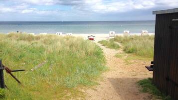 Una spiaggia nelle vicinanze