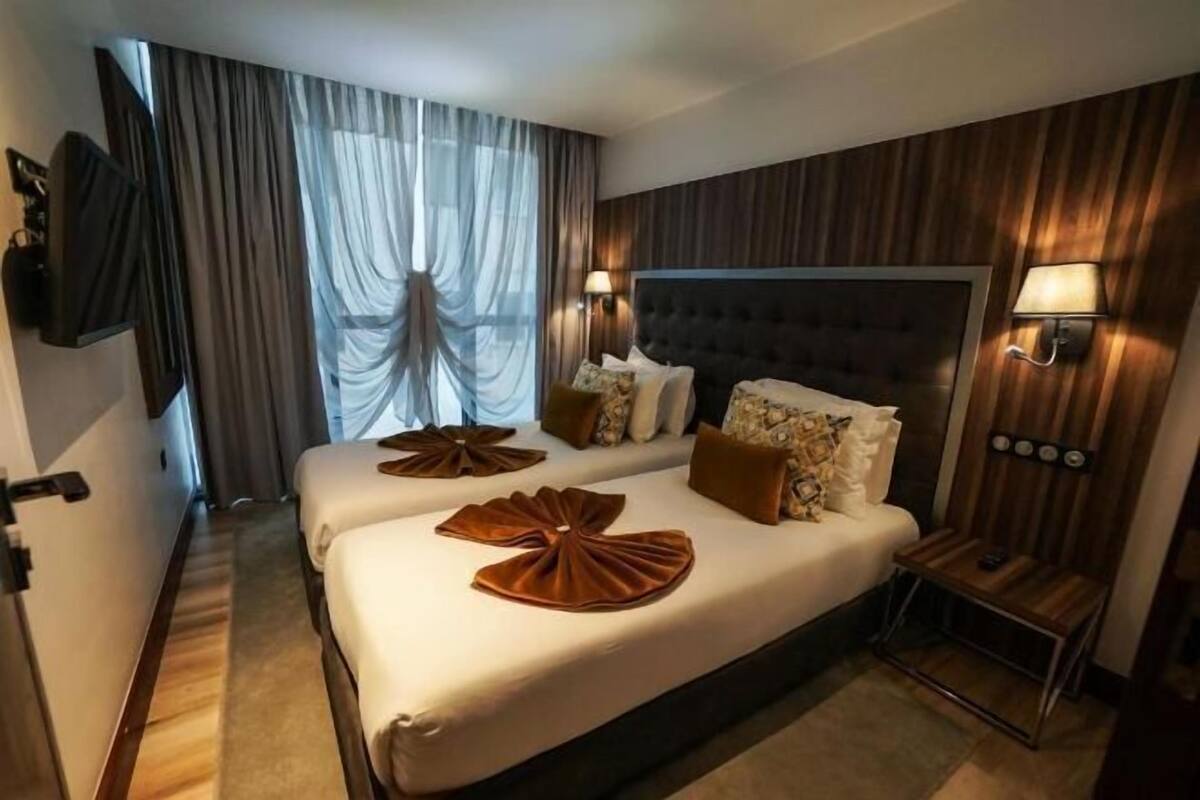 1 slaapkamer, hypoallergeen beddengoed, een minibar