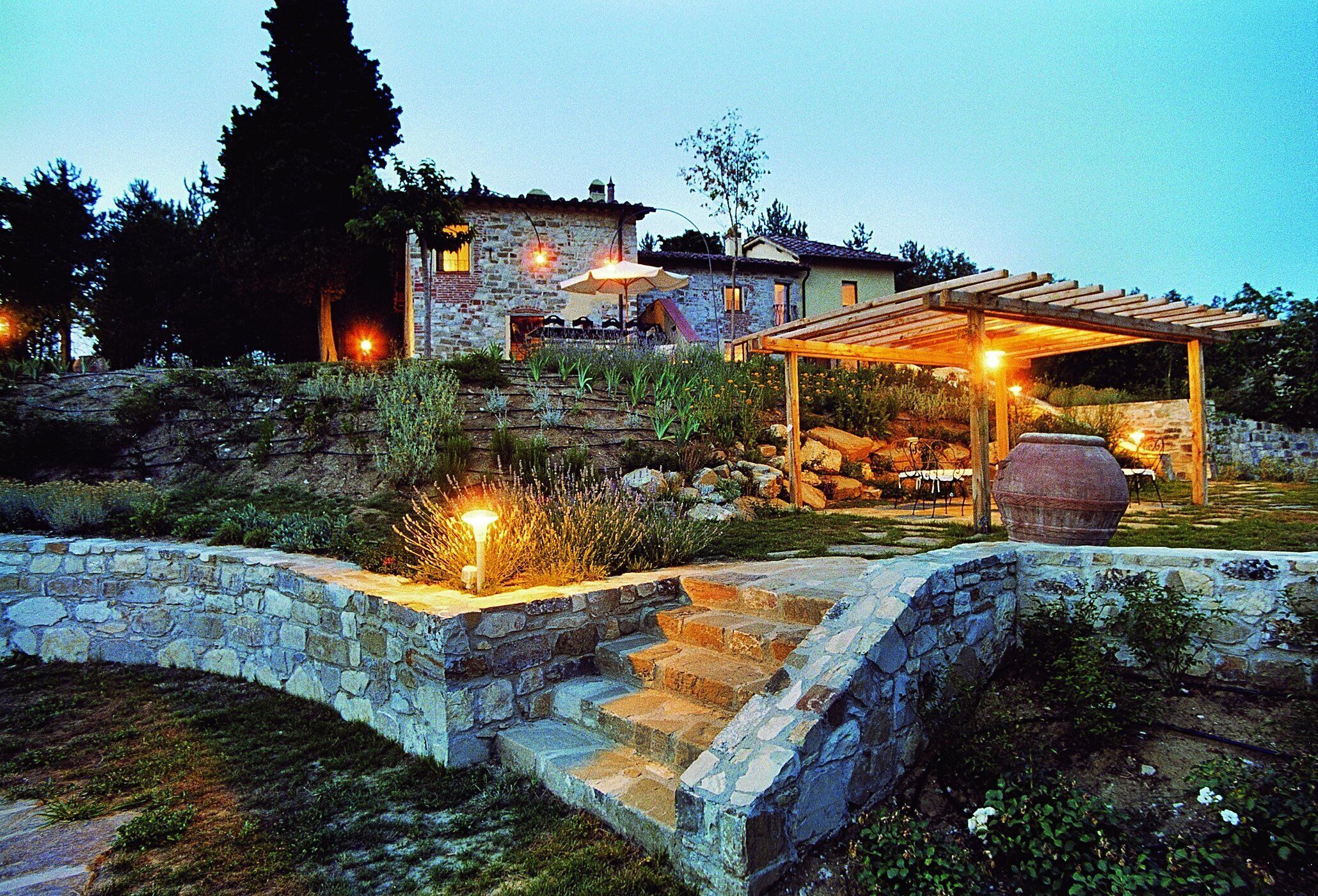 Overnattingsstedets uteområder