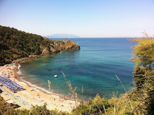 1 RIBOCCHI HOLIDAY HOME: TWO-ROOM APARTMENT WITH POOL, SEA, THERMAL BATHS AND MEDIEVAL VILLAGES